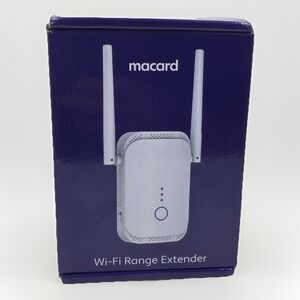 Macard WIFI Range Extender Model N 300 New In Box